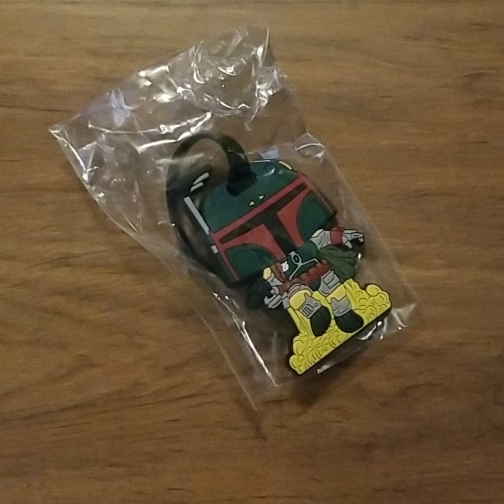 💜 Disney Star Wars Boba Fett Luggage tag